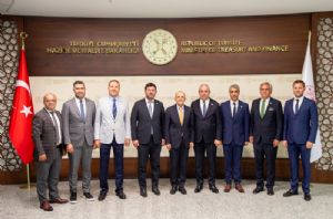 YTSO Heyetinden Hazine ve Maliye Bakanı Mehmet Şimşek’e Ziyaret